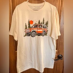 Sam Larson Ford Bronco t shirt men size XL